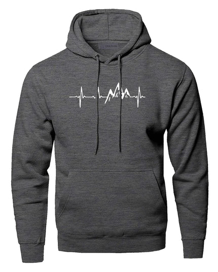 Men’s Loose Fit Hoodie Sweatshirt – Comfortable Casual Style