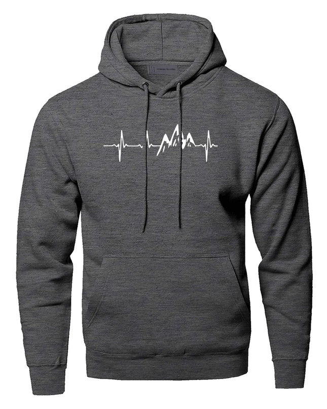 Men’s Loose Fit Hoodie Sweatshirt – Comfortable Casual Style