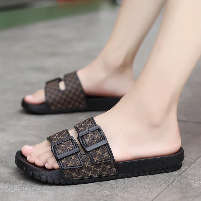 Men's Comfort Slippers & Non-Slip Slide Sandals – Casual Indoor & Outdoor Footwear
