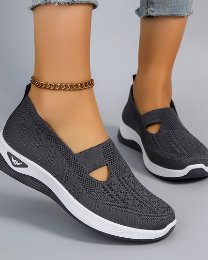 Women's Lightweight Breathable Non-Slip Sneakers - Various Colors