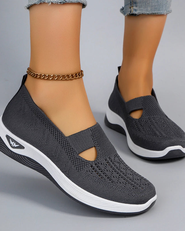 Women's Lightweight Breathable Non-Slip Sneakers - Various Colors