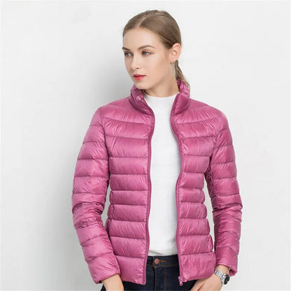 Women's Warm Slim Fit Zipper Jacket