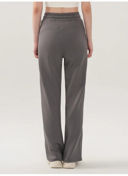 Women's Loose Fit Wide Leg Sweatpants with Drawstring