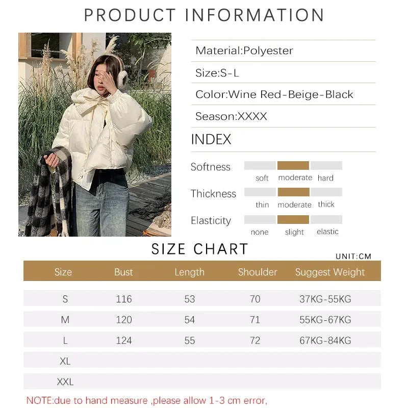 Women's Hooded Casual Loose Fit Cotton-Padded Jacket