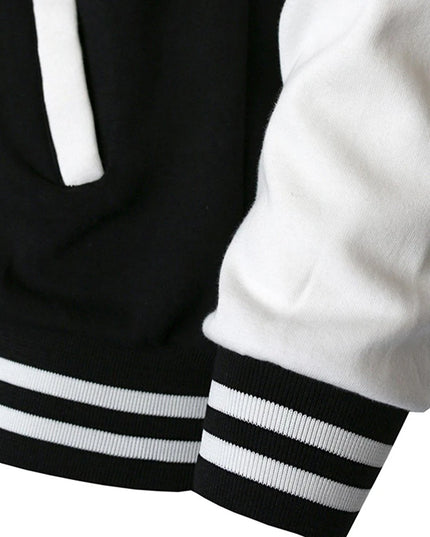 Men's Casual Fit Baseball Jacket