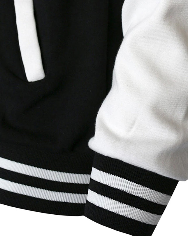 Men's Casual Fit Baseball Jacket