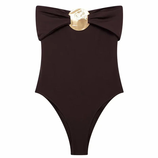 Women's Bow-Accent Bodysuit