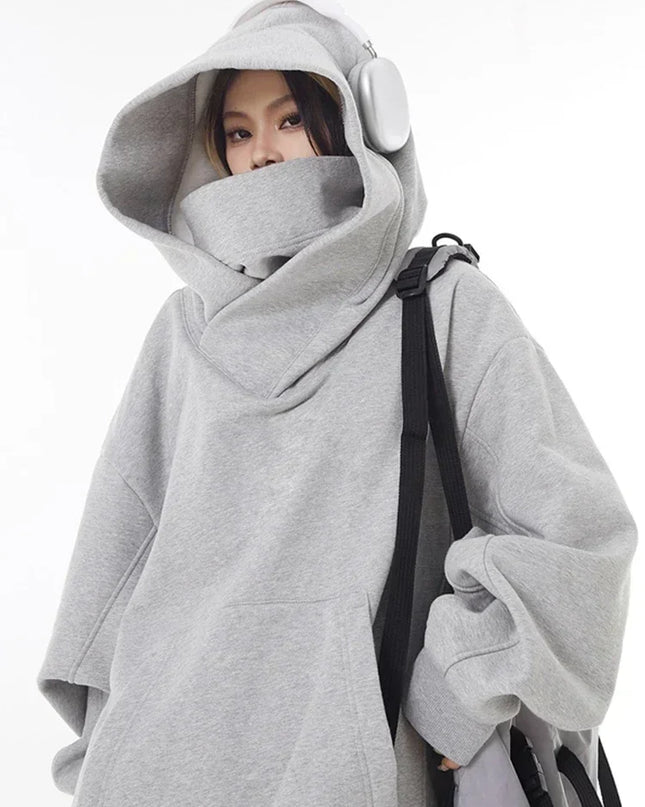 Unisex Ninja Turtleneck Oversized Hoodie