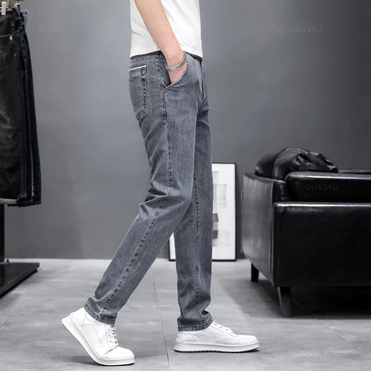 Men's Slim Fit Stretch Skinny Jeans – Casual Casual Denim for Men