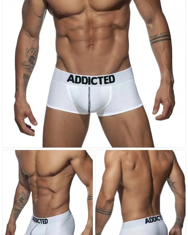 Men's Boxer Underwear   Mesh Quick Dry Man Boxers Low Rise