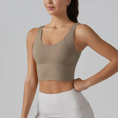 Women's Push-Up Sports Bra for Fitness, Running, and Gym Activities