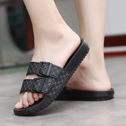 Men's Comfort Slippers & Non-Slip Slide Sandals – Casual Indoor & Outdoor Footwear