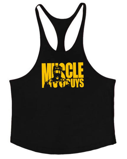 Men's Fitness Tank Top - Sleeveless Bodybuilding Vest