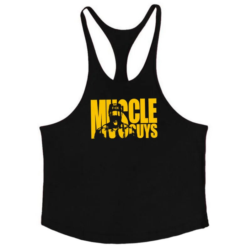 Men's Fitness Tank Top - Sleeveless Bodybuilding Vest