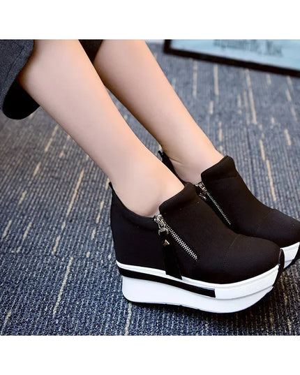 Women’s Canvas Platform Sneakers