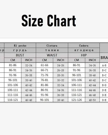 Women's One-Piece Swimsuit with Push-Up and Full Coverage