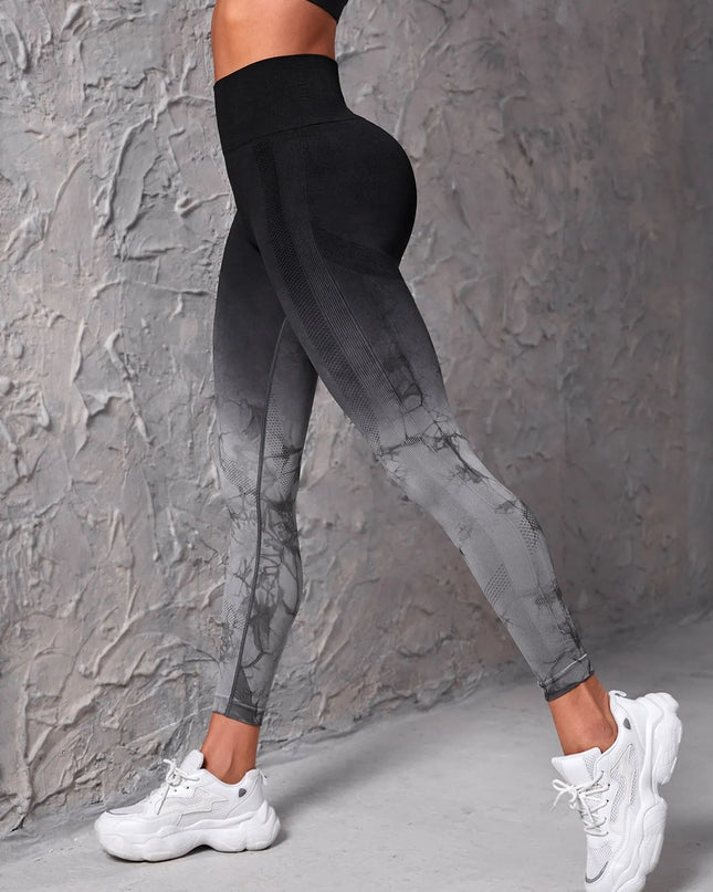 Women's High Waist Scrunch  Seamless Push Up Leggings