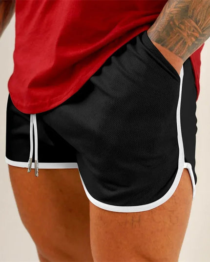 Men's Casual Athletic Shorts - Quick-Drying, Breathable Mesh