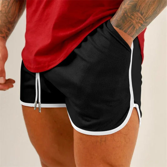 Men's Casual Athletic Shorts - Quick-Drying, Breathable Mesh