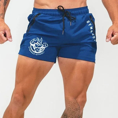 Men's Sports Shorts with Drawstring Elastic Waist