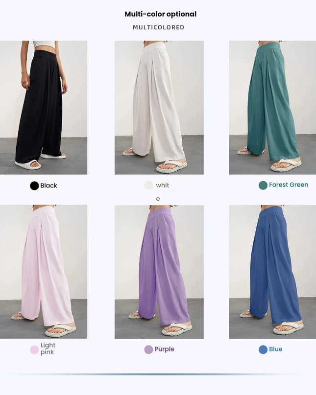 Women's High-Waist Loose Wide Leg Sweatpants