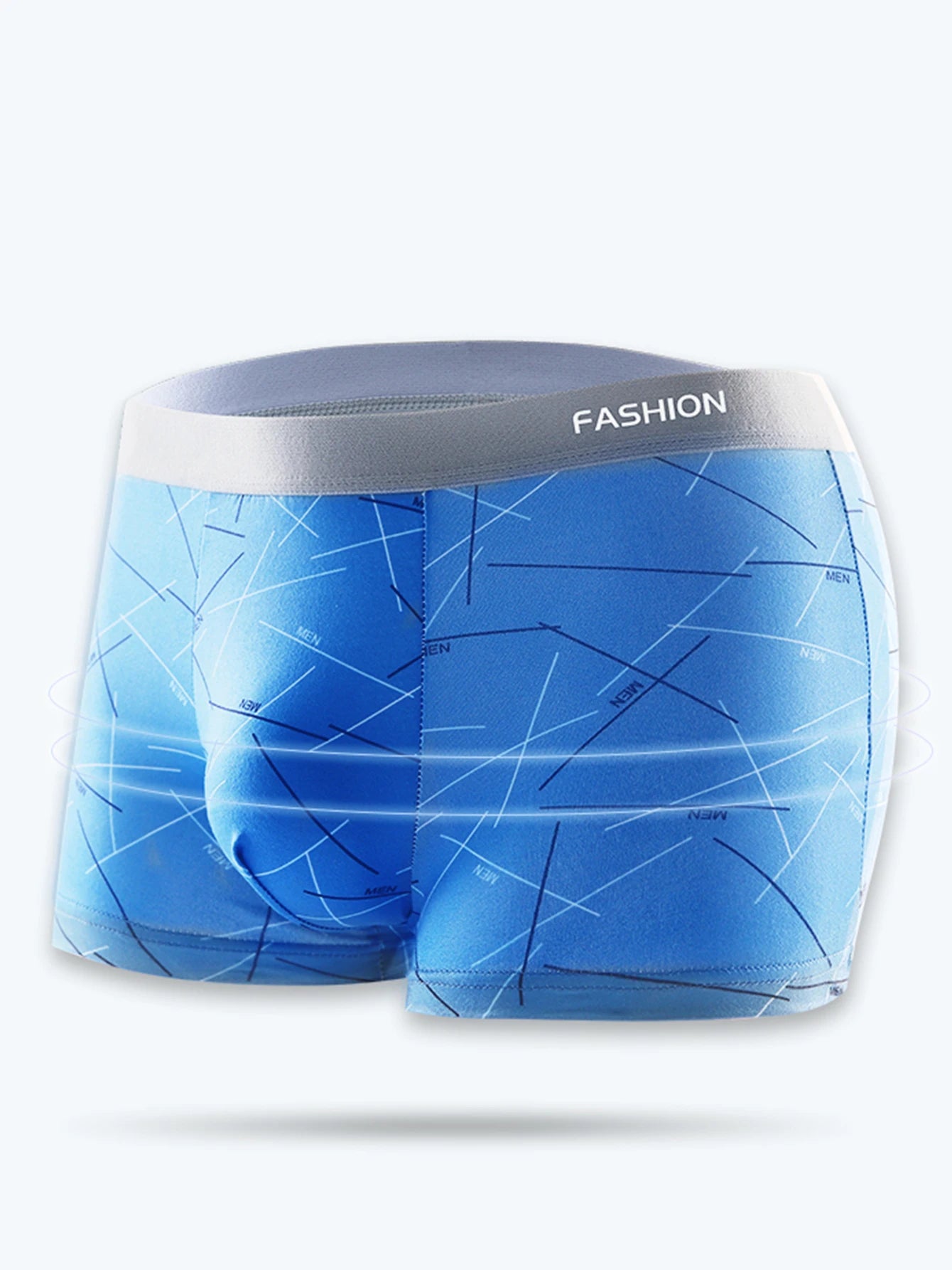 4-Pack Men's Comfortable Soft Boxer Briefs - Premium Quality, Breathable & Stylish Underwear
